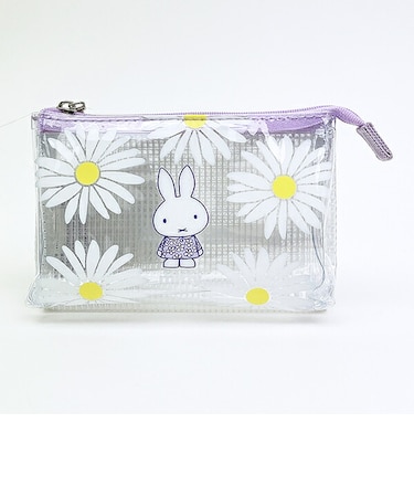 ミッフィー miffy 3ポケットポーチ パープル ピスタチオ&ラベンダーシリーズ
