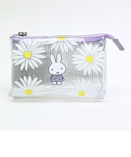 ミッフィー miffy 3ポケットポーチ パープル ピスタチオ&ラベンダーシリーズ