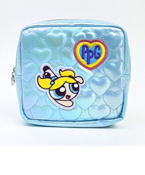パワーパフガールズ バブルス スクエアポーチ オーロラハートシリーズ パワパフ