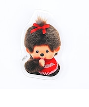 モンチッチ 女の子 アクリルクリップ 文具 日本製