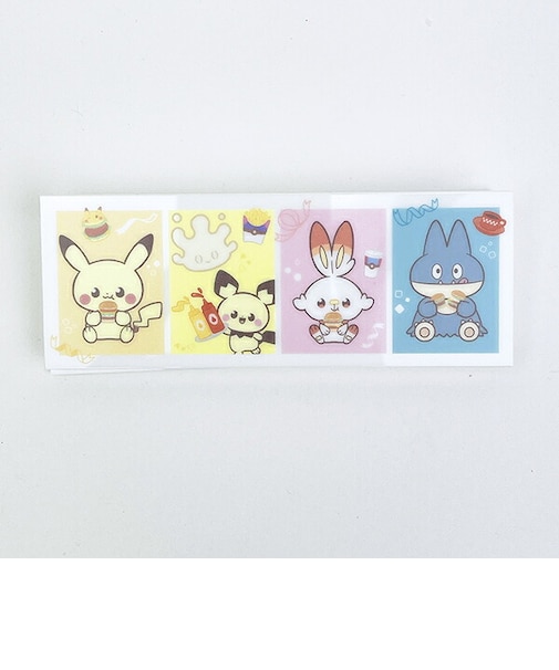 ポケットモンスター 集合 袋留めクリップ 日本製 ポケモン ポケピース