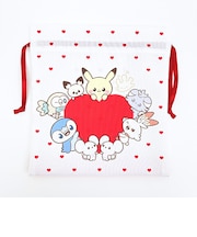ポケットモンスター ハート 巾着(M) 日本製 ポケモン ポケピース