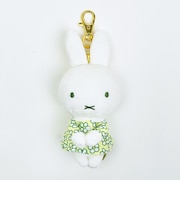 ミッフィー miffy キーチャームマスコット グリーン ピスタチオ&ラベンダーシリーズ ぬいぐるみ