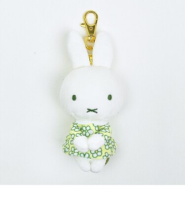ミッフィー miffy キーチャームマスコット グリーン ピスタチオ&ラベンダーシリーズ ぬいぐるみ