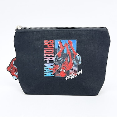 マーベル MARVEL スパイダーマン ぴょこっとポーチ ブラック