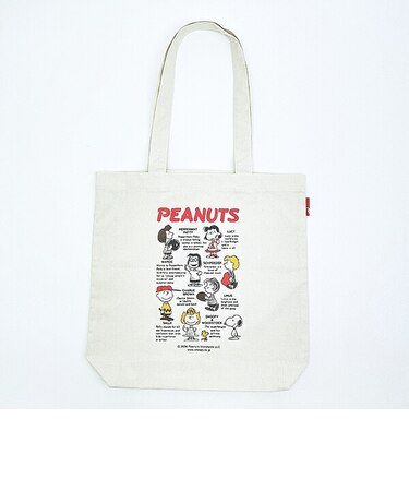 スヌーピー トートバッグ アイボリー PEANUTS 75th ルートート ROOTOTE SNOOPY