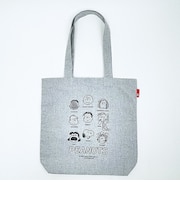 スヌーピー トートバッグ グレー PEANUTS 75th ルートート ROOTOTE SNOOPY