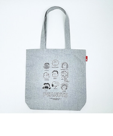 スヌーピー トートバッグ グレー PEANUTS 75th ルートート ROOTOTE SNOOPY