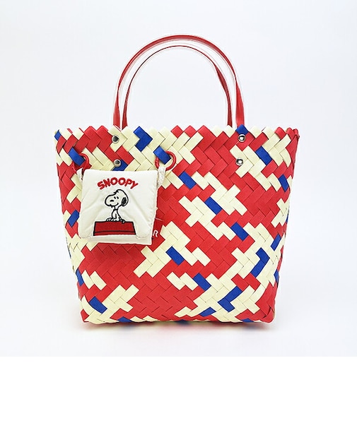 スヌーピー ドッグハウス かごバッグ トートバッグ ルートート ROOTOTE SNOOPY