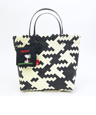スヌーピー フライングエース かごバッグ トートバッグ ルートート ROOTOTE SNOOPY