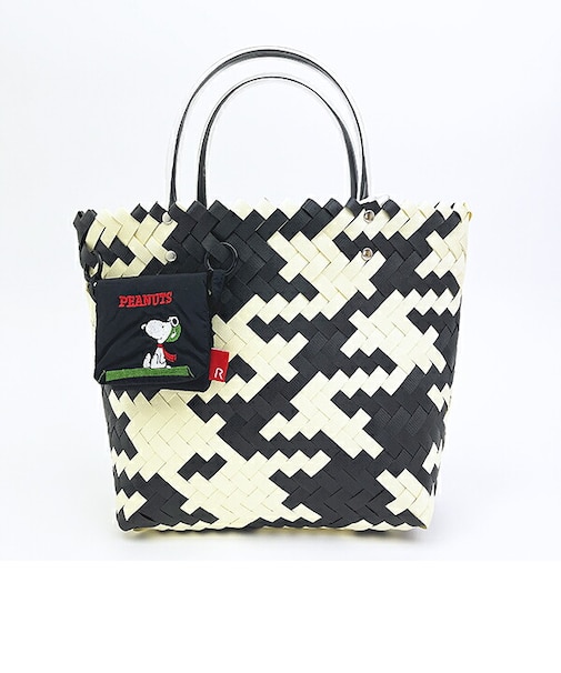 スヌーピー フライングエース かごバッグ トートバッグ ルートート ROOTOTE SNOOPY