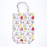 スヌーピー ラミネート加工 A4トートバッグ (Faron) ルートート ROOTOTE SNOOPY