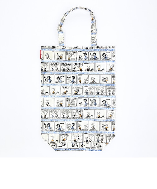 スヌーピー ラミネート加工 A4トートバッグ (Hug) ルートート ROOTOTE SNOOPY