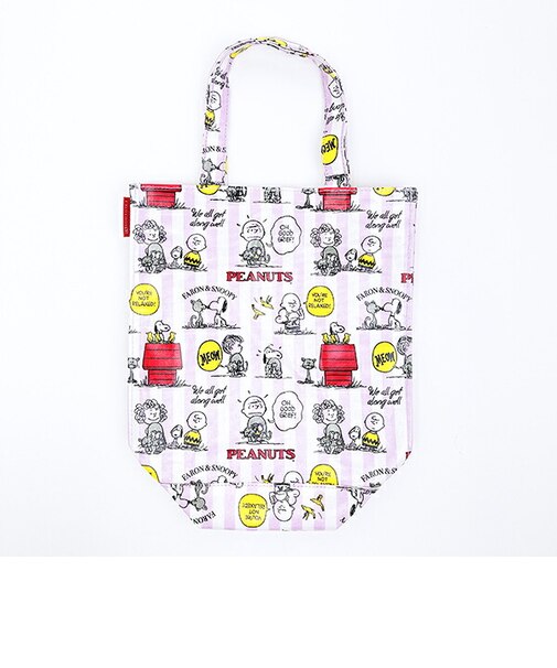 スヌーピー ラミネート加工 スクエアトートバッグ (Faron) ルートート ROOTOTE SNOOPY