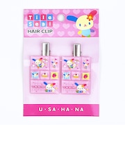サンリオ ウサハナ タイルシールヘアクリップ Sanrio
