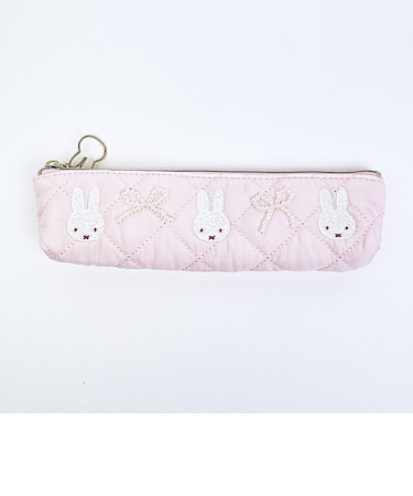ミッフィー miffy スリムポーチ ピンク キルティングパールシリーズ