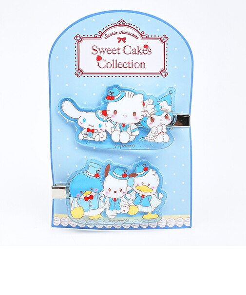 サンリオキャラクターズ マルチクリップ ブルー スウィートケーキ Sanrio
