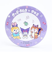 サンリオ クロミ × クッピーラムネ 缶ミラー (パープル) 鏡 日本製 Sanrio