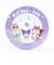 サンリオ クロミ × クッピーラムネ 缶ミラー (パープル) 鏡 日本製 Sanrio