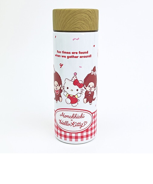 サンリオキャラクターズ × モンチッチ ステンレスボトル (300ml) パーティー 水筒 ランチ Sanrio