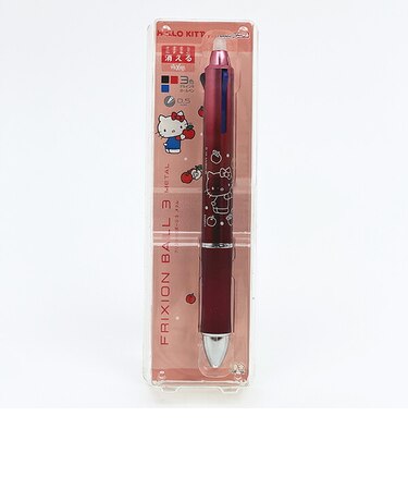 サンリオ ハローキティ フリクションボールペン3 メタル 文具 日本製 Sanrio