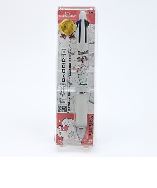 ディズニー ベイマックス Dr.Grip 4+1 ボールペン ドクターグリップ 文具 日本製 Disney