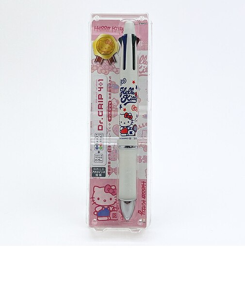 サンリオ ハローキティ Dr.Grip 4+1 ボールペン ドクターグリップ 文具 日本製 Sanrio