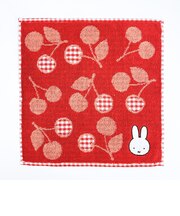ミッフィー miffy ミニタオル (レッド) さくらんぼ