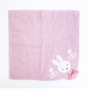 ミッフィー miffy ミニタオル (ピンク) スカラップシリーズ