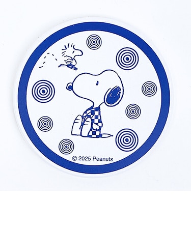 スヌーピー 陶器コースター 波 ジャパニーズスタイル 食器 SNOOPY