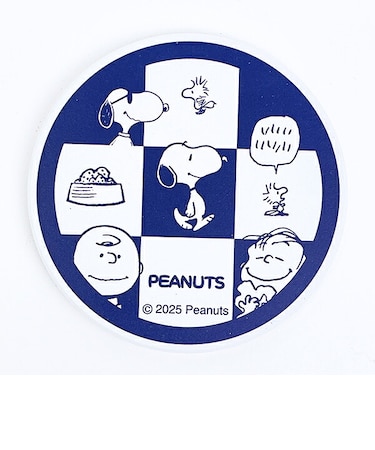 スヌーピー 陶器コースター 市松(大) ジャパニーズスタイル 食器 SNOOPY
