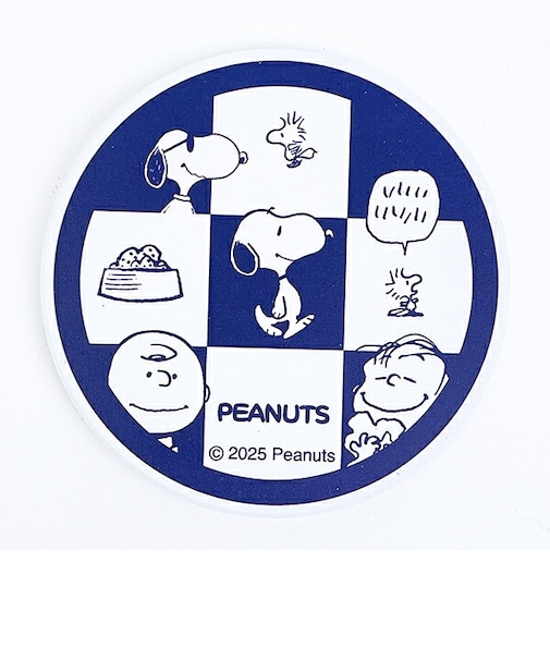 スヌーピー 陶器コースター 市松(大) ジャパニーズスタイル 食器 SNOOPY
