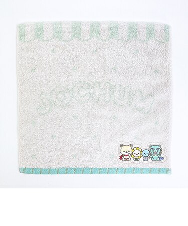サンリオ JOCHUM(ジェオチャム) ミニタオル ジャンプ！スキップ！シリーズ (グリーン) JO1 Sanrio