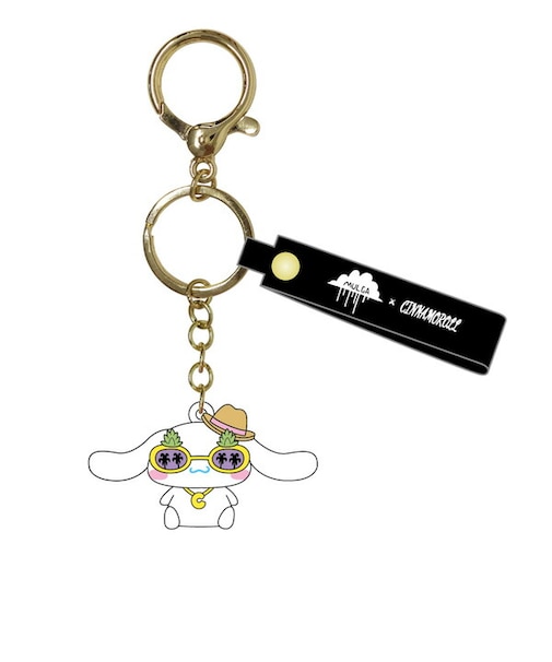 サンリオ シナモロール シナモン × モルガ マスコット キーホルダー コラボ sanrio