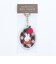 ミッフィー miffy アクリルキーホルダー (ベージュ) ダイアゴナルチェックシリーズ