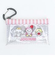 サンリオ JOCHUM(ジェオチャム) クリアマルチケース(S) ピンク ジャンプ!スキップ!シリーズ JO1 Sanrio
