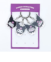 サンリオ クロミ 4連アクリルキーホルダー (フェイス) 日本製 Sanrio