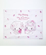サンリオ マイメロディ マイスウィートピアノ ランチョンマット (いちご) どーりーみっくすプチシリーズ 日本製 Sanrio