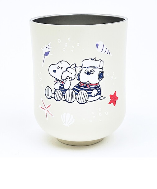 スヌーピー オラフ ステンレス湯のみ ノーティカル コップ SNOOPY