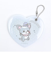 サンリオ JOCHUM(ジェオチャム) チュララ ハート型スライドミラー ジャンプ!スキップ!シリーズ JO1 Sanrio