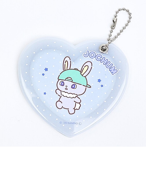 サンリオ JOCHUM(ジェオチャム) ちまた ハート型スライドミラー ジャンプ!スキップ!シリーズ JO1 Sanrio