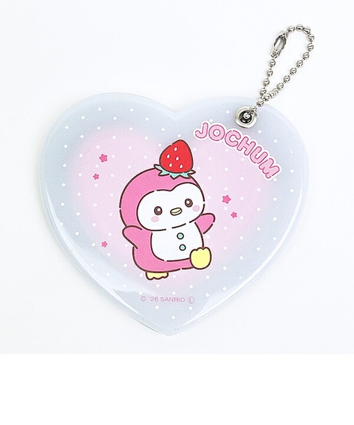 サンリオ JOCHUM(ジェオチャム) ぽぽ ハート型スライドミラー ジャンプ!スキップ!シリーズ JO1 Sanrio