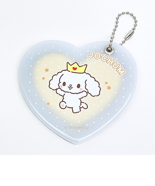 サンリオ JOCHUM(ジェオチャム) RURU ハート型スライドミラー ジャンプ!スキップ!シリーズ JO1 Sanrio