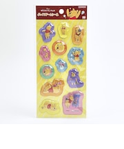 ディズニー くまのプーさん ぷっくりドームシール ブラウン 文具 Disney