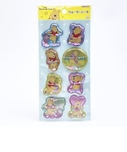 ディズニー くまのプーさん ウォーターシール イエロー 文具 Disney