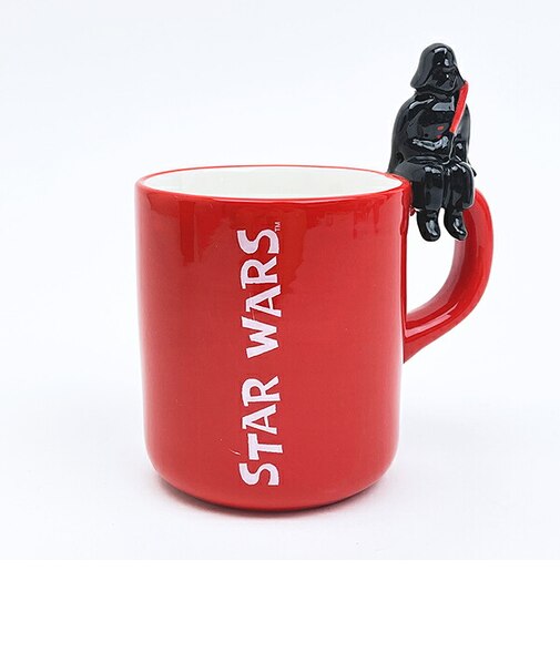ディズニー スターウォーズ ダー ダースベイダー フィギュア付きマグカップ コップ Disney