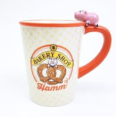 ディズニー トイストーリー ハム フィギュア付きマグカップ コップ Disney