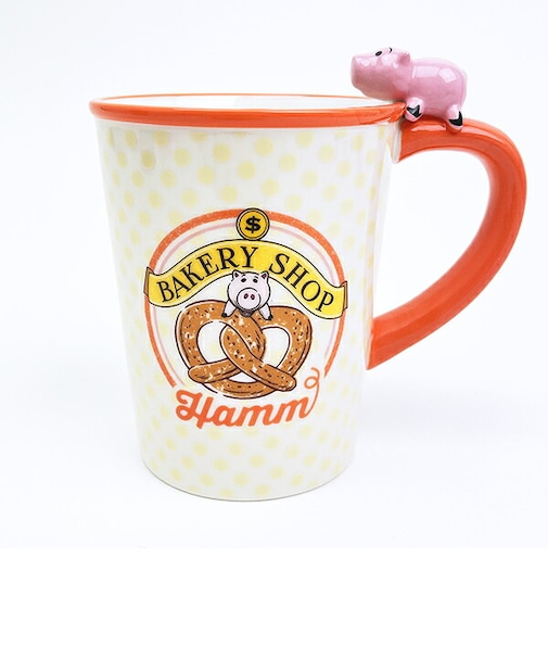ディズニー トイストーリー ハム フィギュア付きマグカップ コップ Disney