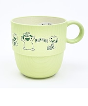 スヌーピー ミニスタッキングカップ (グリーン) Giggle Tableシリーズ コップ 日本製 SNOOPY
