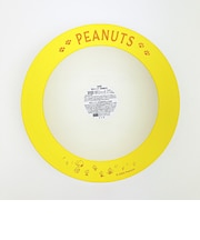 スヌーピー ラウンドディッシュ (イエロー) Giggle Tableシリーズ 食器 日本製 SNOOPY